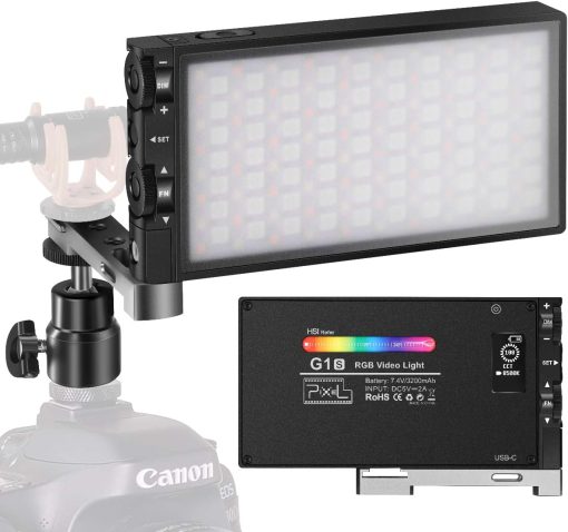 Alquiler antorcha LED RGB Pixel G1s para vídeo y fotografía en Valencia